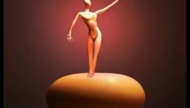 المنحوتات الحية: القطاع البارع لزينة الإطار الديناميكية 4 المنحوتات الحية: العالم البارع لزينة الجسم الديناميكية