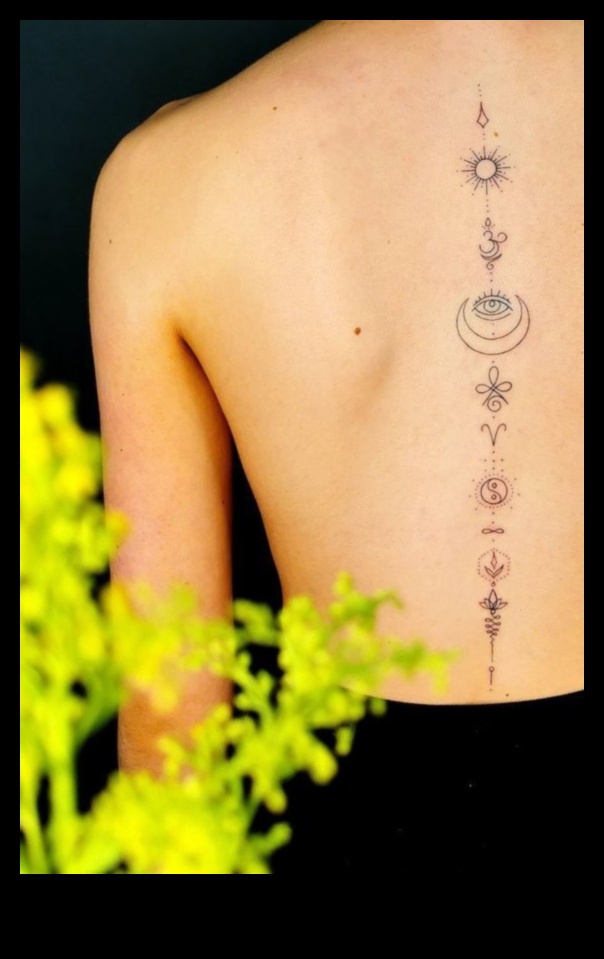 قماش العمود الفقري: استكشاف فن الوشم الخلفي الملحمي