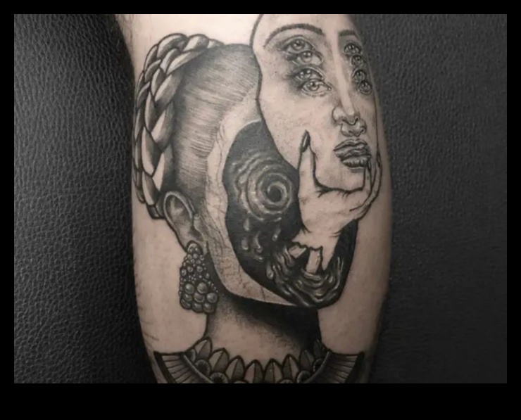 دقة التصوير الفوتوغرافي: وشم واقعي بتفاصيل رائعة تترك انطباعًا دائمًا