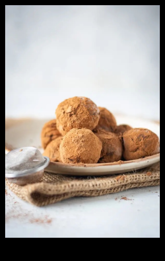 صياغة الطهي بالشوكولاتة: الحلويات المغرية والكمأة