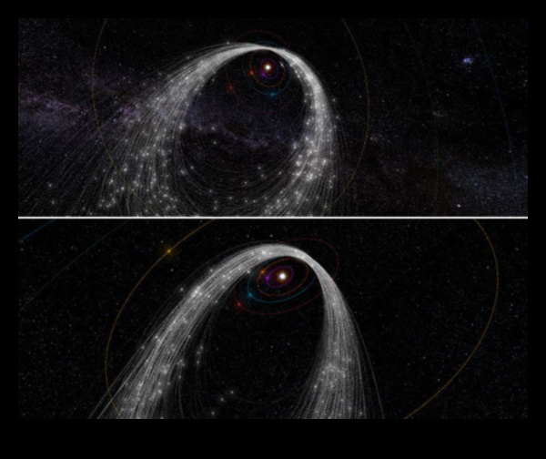 الحصى النجمية: التنقل في مسارات النيازك في الكون