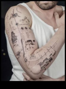 عجائب التصوير الفوتوغرافي: الوشم الواقعي بدقة