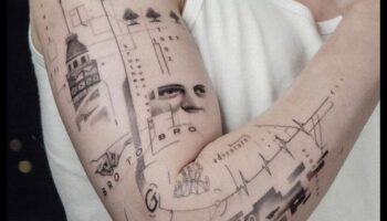 عجائب التصوير الفوتوغرافي: الوشم الواقعي بدقة