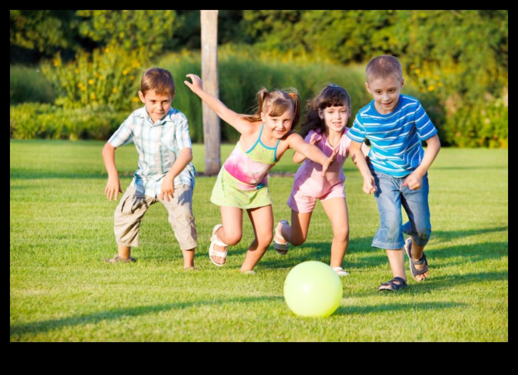القفزات المبهجة: اللعب النشط من أجل صحة الطفل البدنية