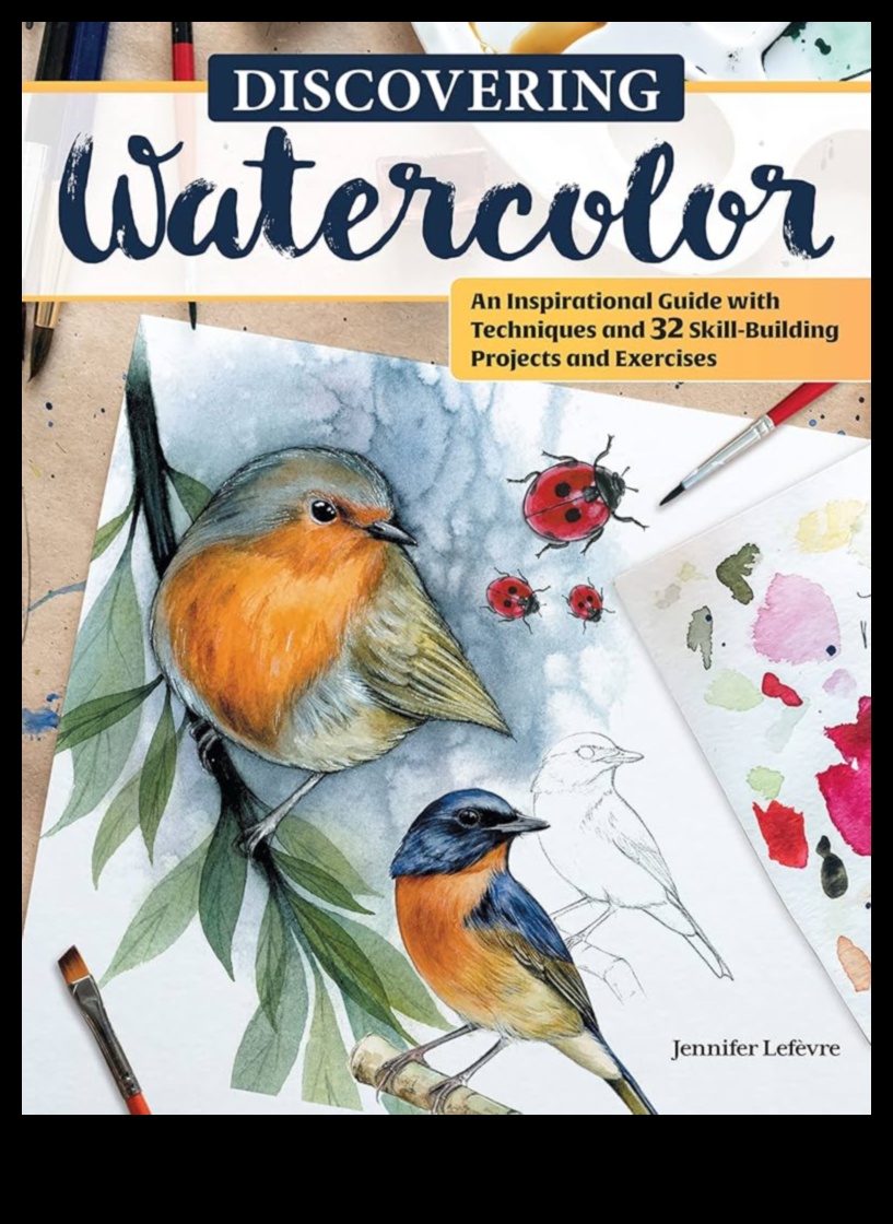 لوحة الرسام: دليل إبداعي للتعبير عن نفسك باستخدام حبر الألوان المائية 3 لوحة الرسام: عبر عن نفسك باستخدام حبر الألوان المائية