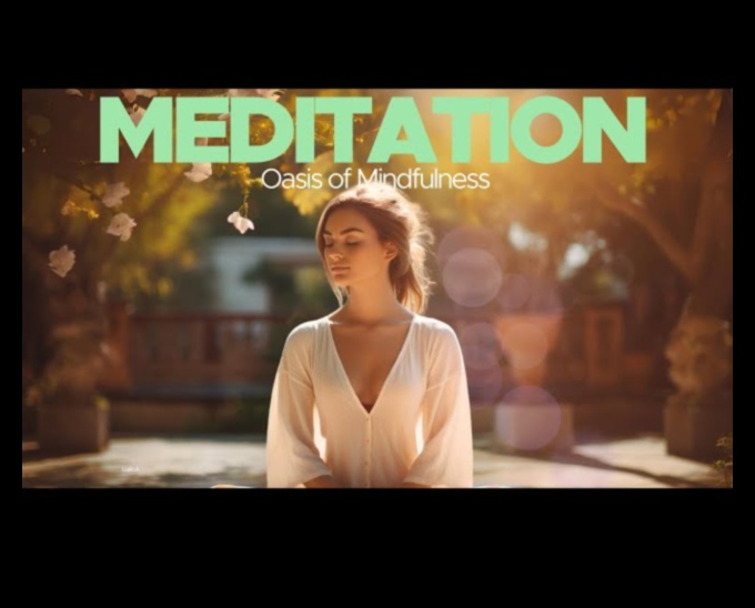 واحة مدركة: بوابة الحد من التوتر من خلال التأمل