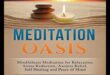 واحة مدركة: بوابة الحد من التوتر من خلال التأمل