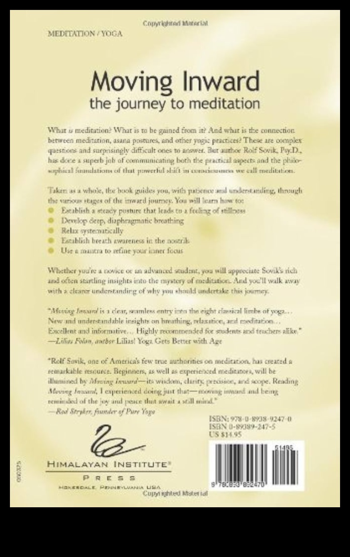 رحلة إلى الداخل: 5 كتب لمساعدتك على تعميق ممارسة التأمل لديك 3 رحلة إلى الداخل: أفضل الكتب لتجربة تأمل عميقة