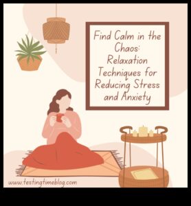 الهدوء وسط الفوضى: التعامل مع السلام الداخلي باستخدام تقنيات الاسترخاء