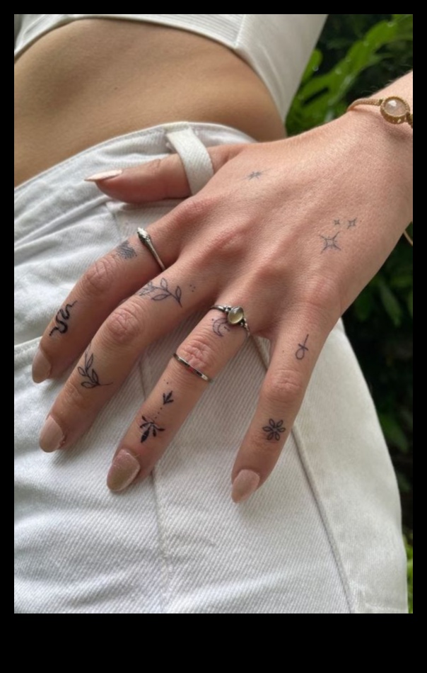 عبارات دقيقة: ارتقِ بأسلوبك من خلال الوشم البسيط والدقيق