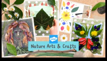 الحرف اليدوية المستوحاة من الطبيعة للأطفال: استكشاف الأماكن الخارجية بشكل إبداعي