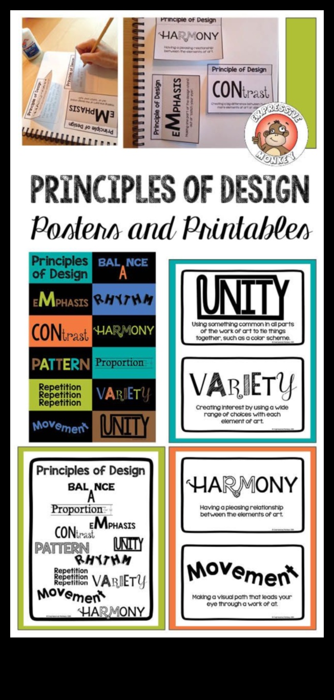 الوئام الملون: موازنة الشكل والوظيفة في تعليم التصميم