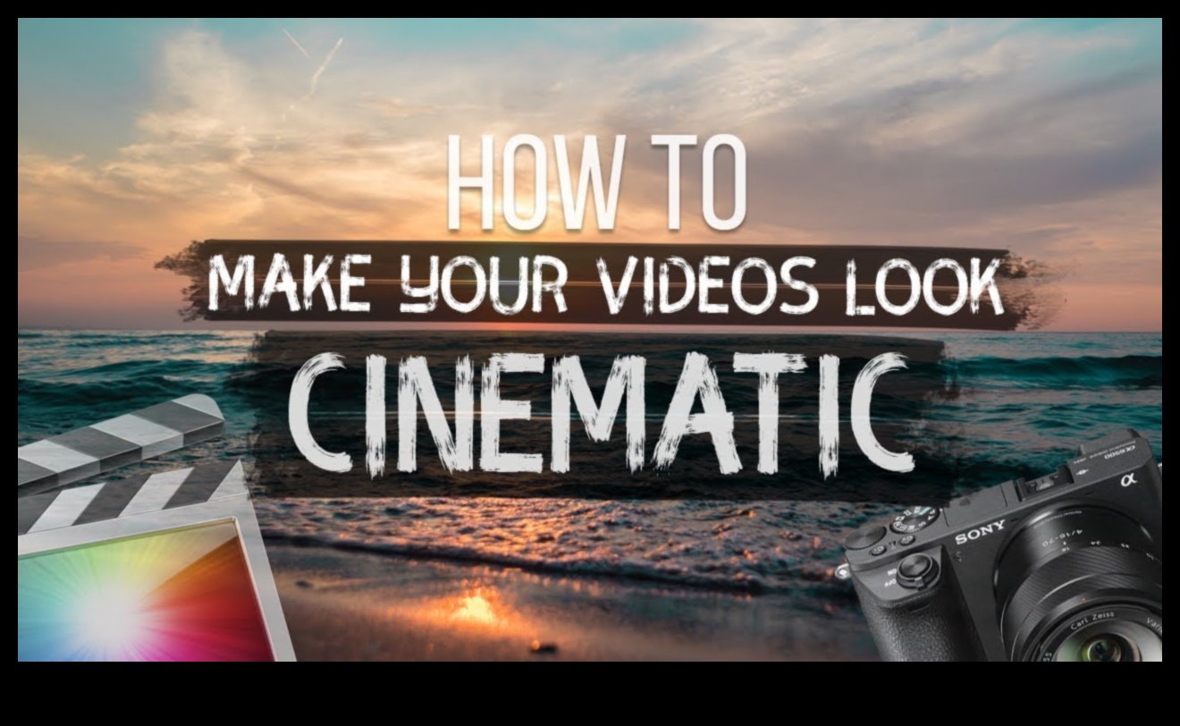 تصوير الفيديو السينمائي بنفسك: نصائح لعشاق صناعة الأفلام