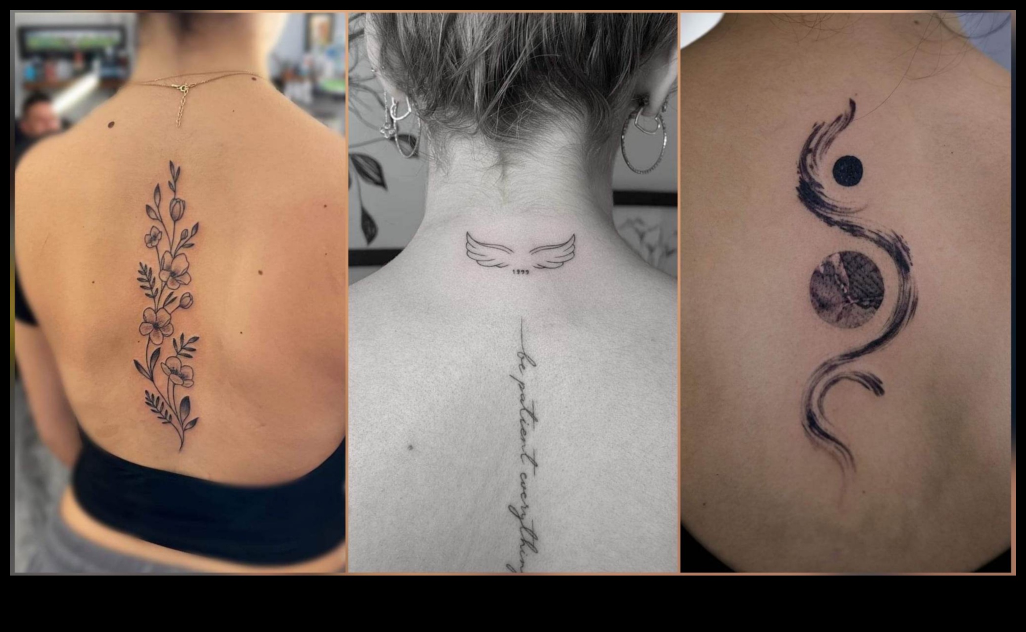 قماش العمود الفقري: استكشاف فن الوشم الخلفي الملحمي